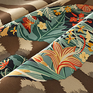 Tyger Tyger scarf 70 - Brown | Hermès USA